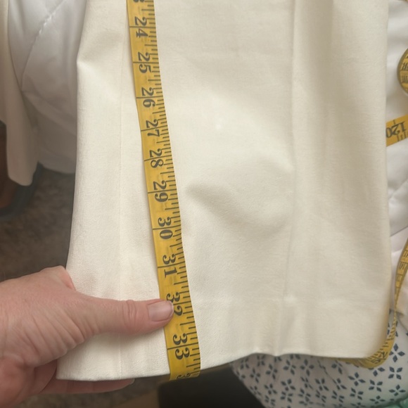 Frame Le High Flare Stretch Cotton Trouser Pants, Size 10 - Picture 12 of 13